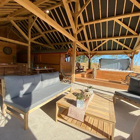 Chaignonnieres Roulotte 19pers Jacuzzi 15min La Chaise-Beaudouin