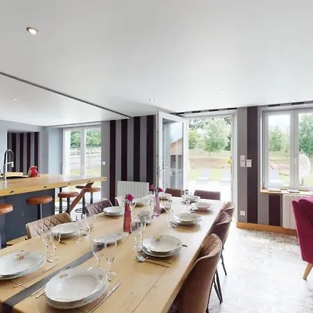 Prázdninový dům La Clef Decamp Chaignonnieres Roulotte 19pers Jacuzzi 15min *