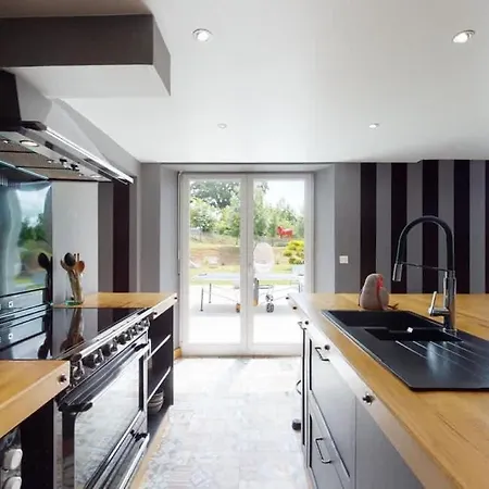 La Clef Decamp Chaignonnieres Roulotte 19pers Jacuzzi 15min Prázdninový dům *