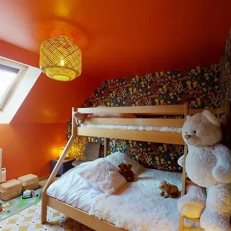 Chaignonnieres Roulotte 19pers Jacuzzi 15min Semesterbostad La Chaise-Beaudouin