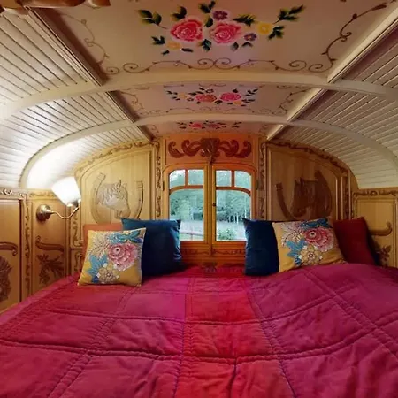 Semesterbostad Chaignonnieres Roulotte 19pers Jacuzzi 15min La Chaise-Beaudouin