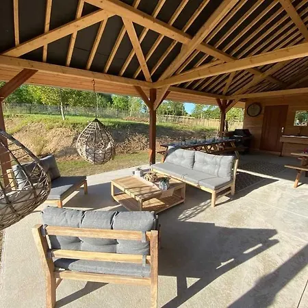 Chaignonnieres Roulotte 19pers Jacuzzi 15min *