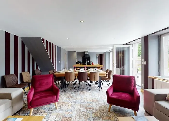 La Clef Decamp Chaignonnieres Roulotte 19pers Jacuzzi 15min * La Chaise-Beaudouin