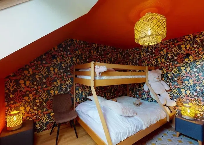 La Clef Decamp Chaignonnieres Roulotte 19pers Jacuzzi 15min Prázdninový dům La Chaise-Beaudouin